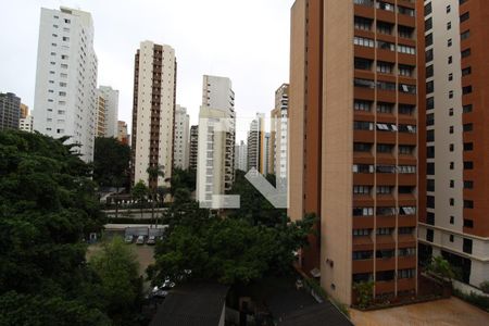 Vista da Varanda de apartamento à venda com 2 quartos, 65m² em Moema, São Paulo
