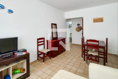 Sala de apartamento para alugar com 1 quarto, 67m² em Aviação, Praia Grande