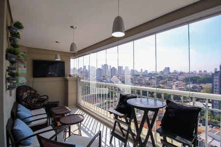 Varanda de apartamento à venda com 3 quartos, 100m² em Mooca, São Paulo