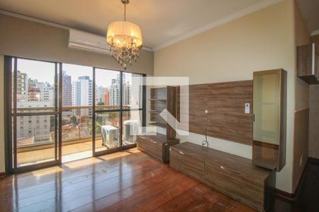 Sala de apartamento para alugar com 3 quartos, 168m² em Centro, Campinas