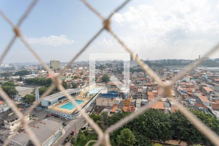 Vista da varanda da sala  de apartamento à venda com 2 quartos, 63m² em Piraporinha, Diadema