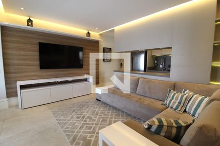 Sala de TV de apartamento à venda com 1 quarto, 79m² em Vila Nova Conceição, São Paulo