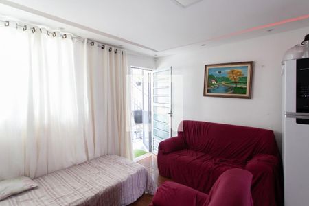 Sala de apartamento à venda com 2 quartos, 44m² em Vila Jardim Leblon, Belo Horizonte