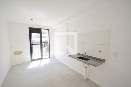 Sala/Cozinha de apartamento à venda com 1 quarto, 35m² em São Cristóvão, Rio de Janeiro