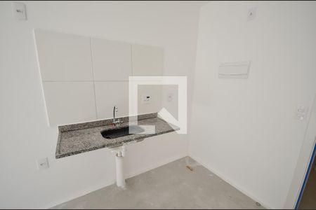 Sala/Cozinha de apartamento à venda com 1 quarto, 35m² em São Cristóvão, Rio de Janeiro