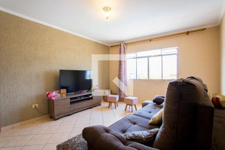 Sala de apartamento à venda com 2 quartos, 62m² em Vila Suica, Santo André