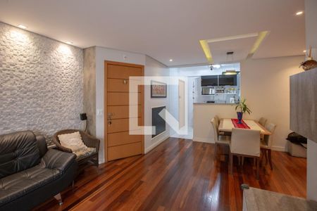 salas jantar e estar de apartamento à venda com 3 quartos, 91m² em Vila Ipojuca, São Paulo