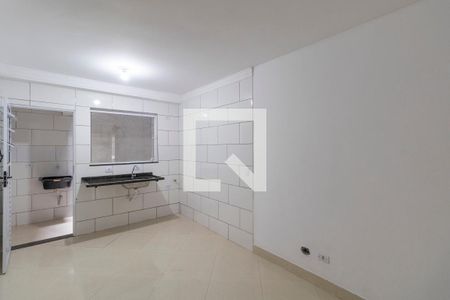 Sala e Cozinha Integrada de apartamento para alugar com 2 quartos, 39m² em Vila Nhocune, São Paulo