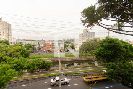 Vista da Sala de apartamento à venda com 3 quartos, 77m² em Praia de Belas, Porto Alegre