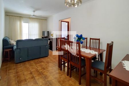 Sala de apartamento para alugar com 2 quartos, 90m² em Vila Tupi, Praia Grande