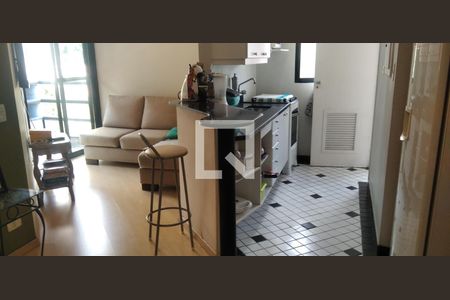 Sala de apartamento à venda com 1 quarto, 43m² em Vila Suzana, São Paulo