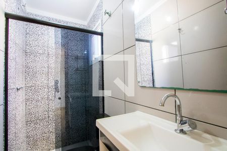 Banheiro de apartamento à venda com 1 quarto, 50m² em Jardim Alvorada, Santo André