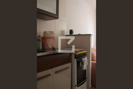 Cozinha de apartamento para alugar com 1 quarto, 28m² em Jardim Cidalia, São Paulo