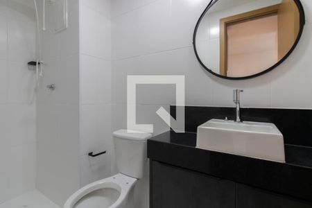 Banheiro de kitnet/studio à venda com 1 quarto, 37m² em Centro, Guarulhos