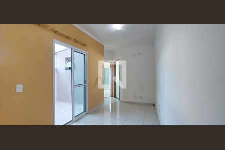 Sala de apartamento à venda com 2 quartos, 45m² em Vila Homero Thon, Santo André