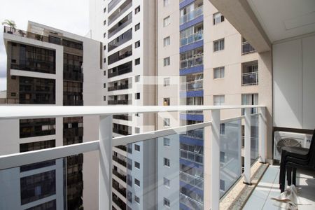 Sacada Sala de apartamento para alugar com 1 quarto, 46m² em Aguas Claras , Brasília