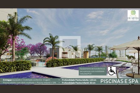 Apartamento à venda com 2 quartos, 47m² em Palmeiras, Belo Horizonte