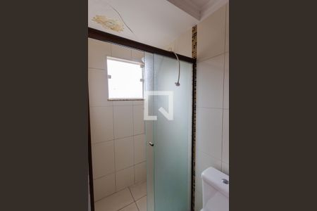 Banheiro da Suíte de apartamento à venda com 2 quartos, 62m² em Vila Camilópolis, Santo André