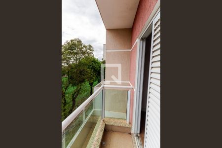 Varanda da Suíte de apartamento à venda com 2 quartos, 62m² em Vila Camilópolis, Santo André
