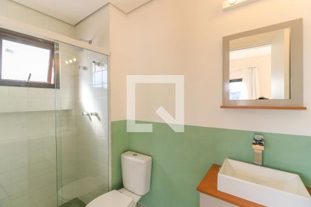 Banheiro de apartamento à venda com 1 quarto, 35m² em Jardim Hipico, São Paulo