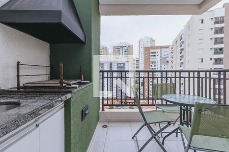 Varanda de apartamento para alugar com 2 quartos, 62m² em Parque Residencial Aquarius, São José dos Campos