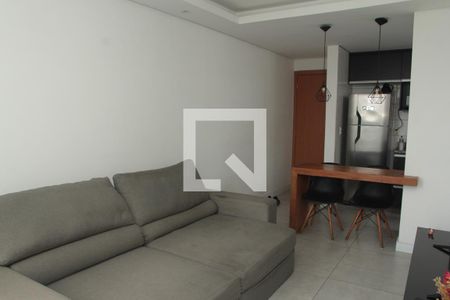 Sala de apartamento à venda com 2 quartos, 50m² em Santa Amélia, Belo Horizonte