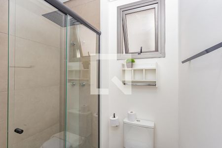 Banheiro de apartamento à venda com 1 quarto, 11m² em Liberdade, São Paulo