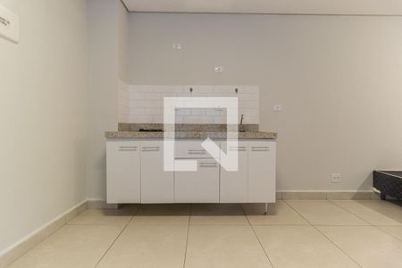 Cozinha de kitnet/studio para alugar com 1 quarto, 23m² em Campos Elíseos, São Paulo