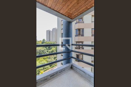 Varanda da sala  de apartamento para alugar com 1 quarto, 52m² em Vila Suzana, São Paulo