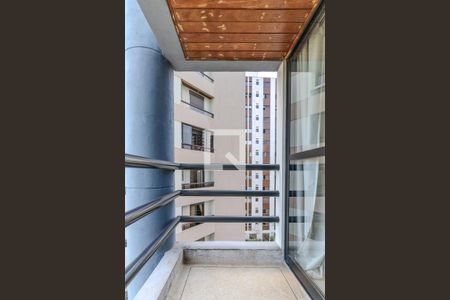 Varanda da sala  de apartamento à venda com 1 quarto, 52m² em Vila Suzana, São Paulo