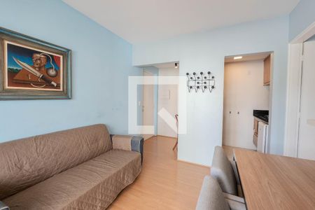 Sala de apartamento à venda com 1 quarto, 35m² em Morro dos Ingleses, São Paulo