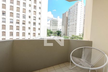 Sacada de apartamento à venda com 1 quarto, 35m² em Morro dos Ingleses, São Paulo
