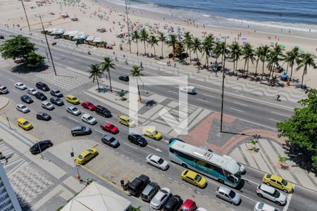 Vista da Sala de apartamento para alugar com 1 quarto, 60m² em Copacabana, Rio de Janeiro
