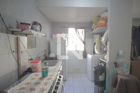 Cozinha e Área de Serviço de apartamento à venda com 2 quartos, 50m² em Guajuviras, Canoas