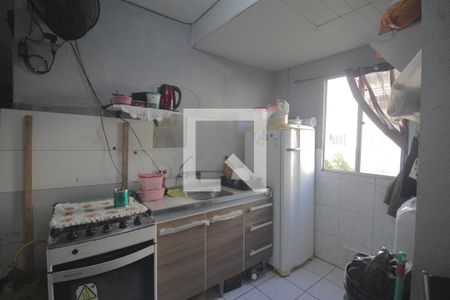 Cozinha e Área de Serviço de apartamento à venda com 2 quartos, 50m² em Guajuviras, Canoas