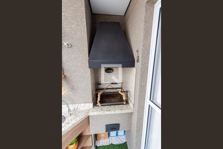 Churrasqueira de apartamento à venda com 2 quartos, 63m² em Campestre, Santo André