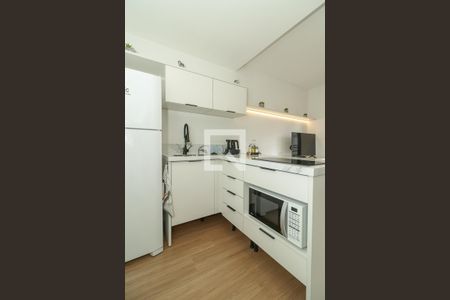 Quarto / Sala / Cozinha de apartamento à venda com 1 quarto, 26m² em Centro Histórico, Porto Alegre