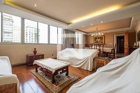 Sala de apartamento para alugar com 4 quartos, 286m² em Jardim Paulista, São Paulo