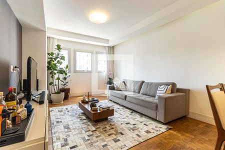 Sala de apartamento à venda com 3 quartos, 98m² em Vila Buarque, São Paulo