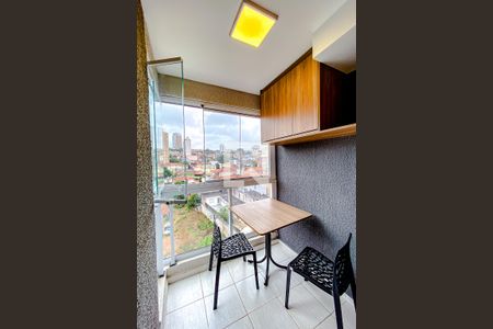 Varanda da Sala de apartamento para alugar com 2 quartos, 39m² em Vila Monumento, São Paulo