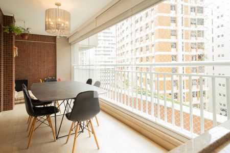 Sacada  de apartamento à venda com 3 quartos, 127m² em Centro, São Bernardo do Campo