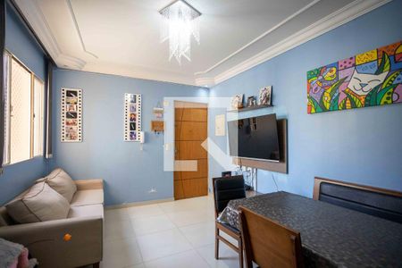Sala de apartamento para alugar com 2 quartos, 49m² em Campanário, Diadema