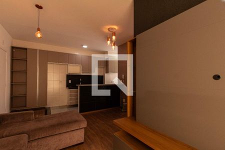 Sala de apartamento para alugar com 3 quartos, 76m² em Wanel Ville, Sorocaba