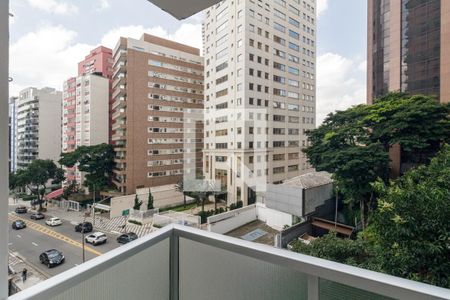 Varanda da Sala de apartamento à venda com 4 quartos, 187m² em Consolação, São Paulo