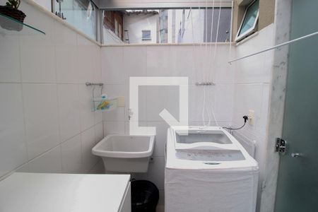 Área de serviço de apartamento à venda com 2 quartos, 80m² em Santo Antônio, Belo Horizonte