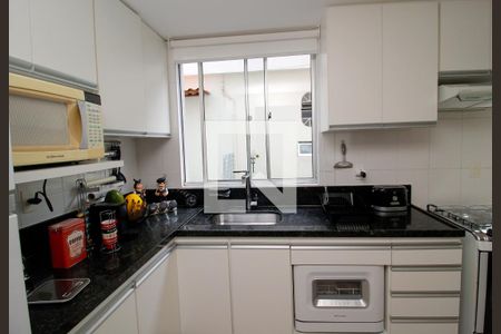 Cozinha de apartamento à venda com 2 quartos, 80m² em Santo Antônio, Belo Horizonte