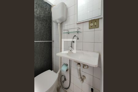 Banheiro Corredor de apartamento para alugar com 1 quarto, 39m² em Rio Comprido, Rio de Janeiro