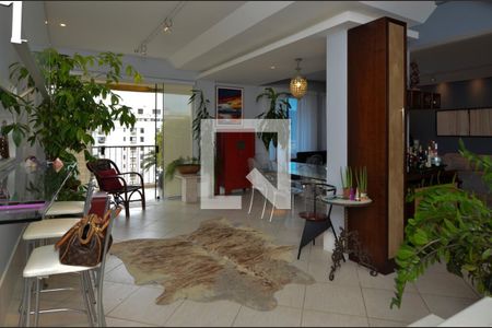 Sala de apartamento à venda com 3 quartos, 188m² em Barra da Tijuca, Rio de Janeiro