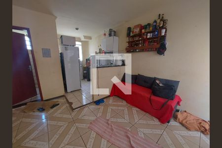 Sala de apartamento à venda com 2 quartos, 60m² em Parque Maracana, Contagem