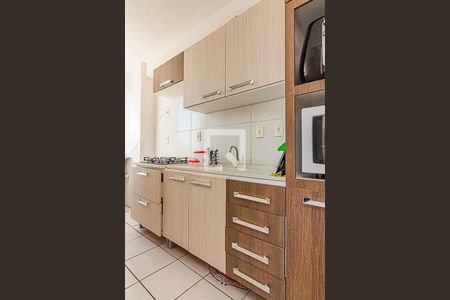 Cozinha de apartamento à venda com 2 quartos, 50m² em Santos Dumont, São Leopoldo